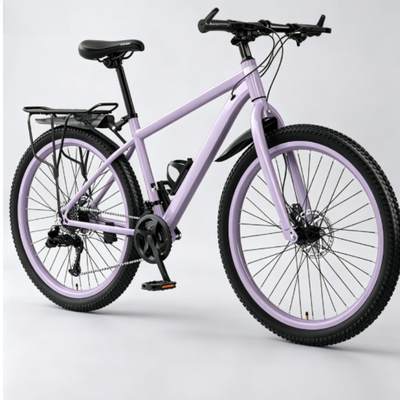 Cycling Commute Speed - 24-Zoll-Mountainbike für Erwachsene mit Stoßdämpfung, Straßenfahrrad