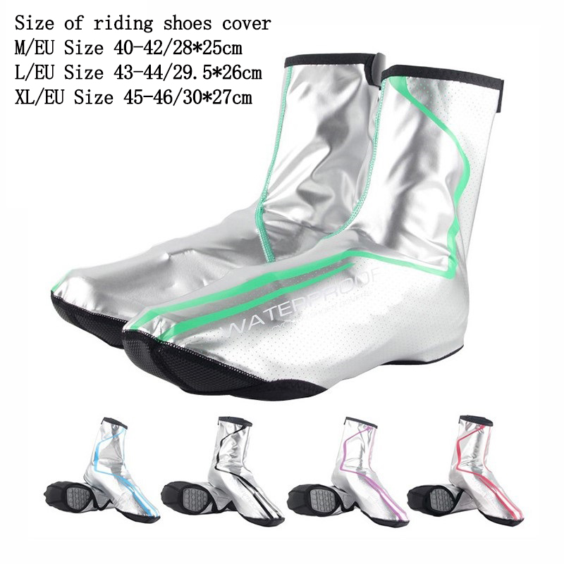 Cycling Commuter Shoes - Wasserdichte Fahrradschuhüberzieher Unisex PU Fahrrad-Überschuhe Winter-Pendler-Galoschen