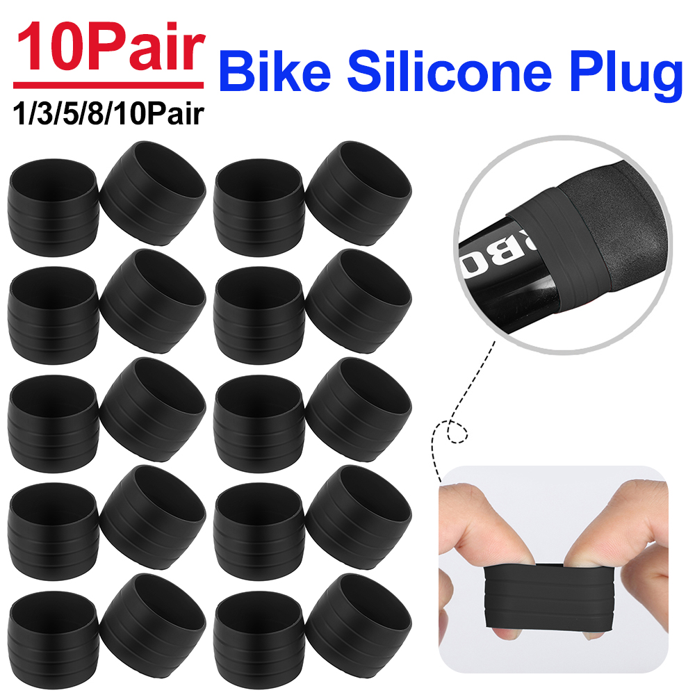 1-10 Paar Silikon Anti-Skip Fa – Bell Handlebar Ring Bewertung und Preis